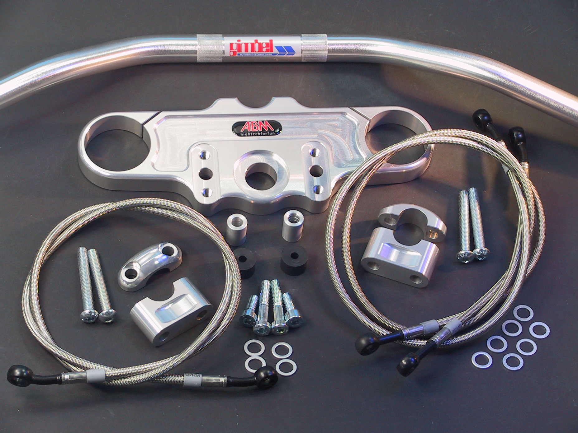SC45 Für HONDA VTR 1000 SP2 KOMPLETT Stahlflex Bremsleitungen