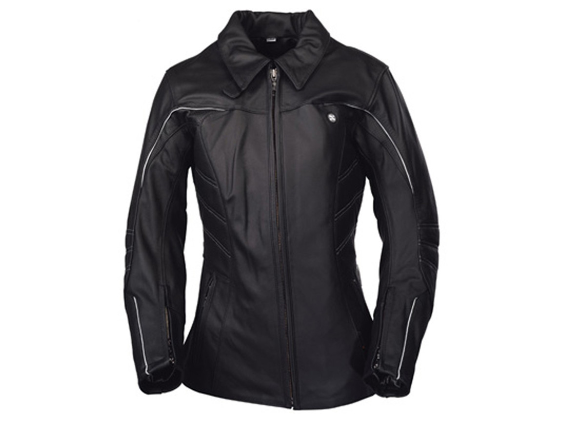 iXS Lederjacke Damen Naomy | Schwarz | Motorradjacke aus iXS Lederjacke Damen Naomy | Schwarz | Motorradjacke aus